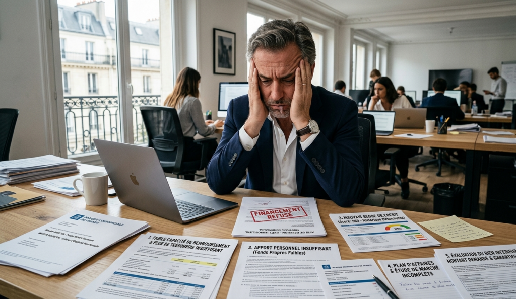 Erreur Financement immobilier commercial